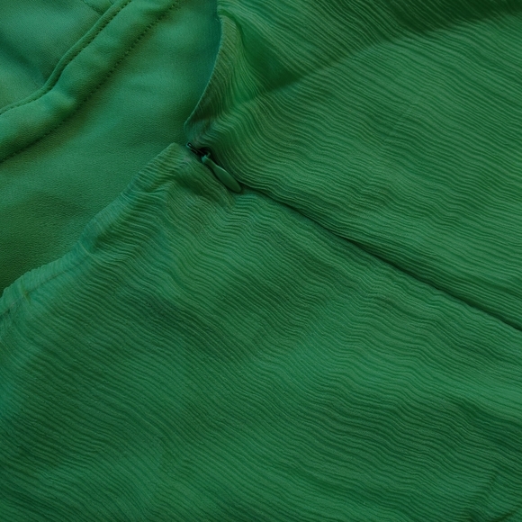 Vintage Y2K J Crew 100% Silk Tank Top Bright Green Colorful Camisole Size Small - Picture 11 of 14